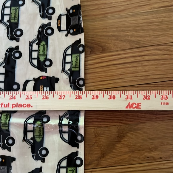 Harrods apron NWOT Adult sized Waterproof Fabric Spill proof Mess protection - Picture 5 of 7